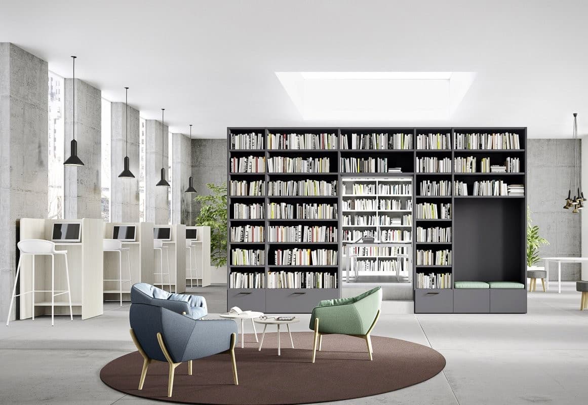BRIDGING BOOKCASES