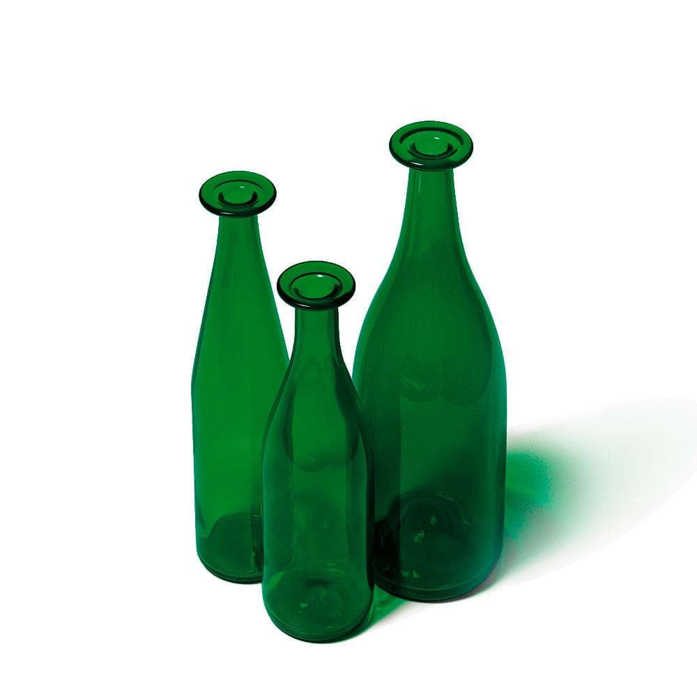 3 GREEN BOTTLES