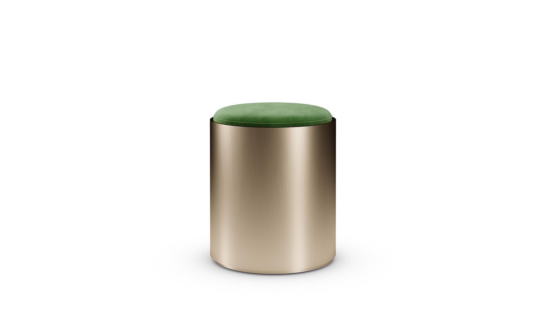 TAU 40 STEEL POUF