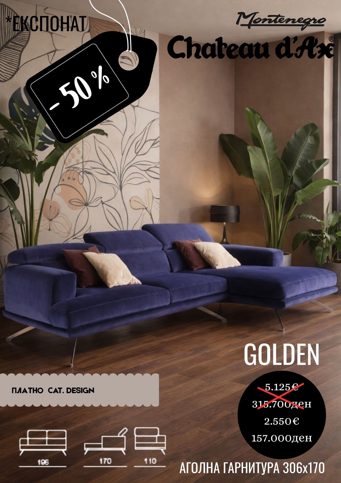 GOLDEN -50%